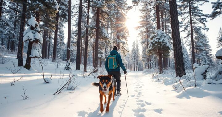 Wandern mit Hund im Winter – Ausrüstung für kalte Tage